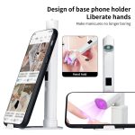 UV-LED-Nagellampe, tragbares, einziehbares Nageltrocknungslicht, Mini-Handnageltrocknerlampe mit Halterung – Bild 7