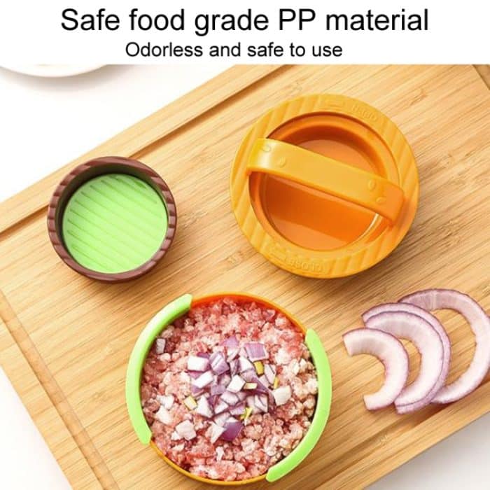 Werkzeuge zur Herstellung runder Burger, Küchen-Kombi-Fleischpresse – Bild 5