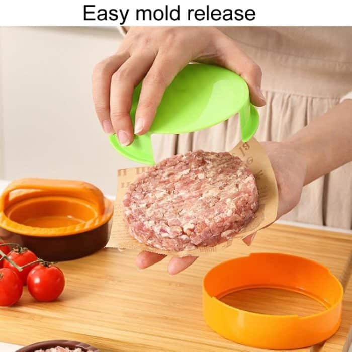 Werkzeuge zur Herstellung runder Burger, Küchen-Kombi-Fleischpresse – Bild 7