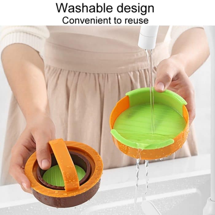 Werkzeuge zur Herstellung runder Burger, Küchen-Kombi-Fleischpresse – Bild 8