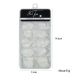 100 Stück/Box Stiletto Nagelspitzen Halloween Stiletto Falsche Adlerklaue Kunstnägel – Bild 3