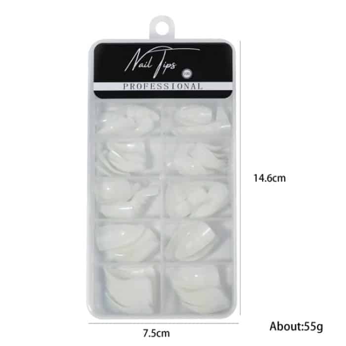 100 Stück/Box Stiletto Nagelspitzen Halloween Stiletto Falsche Adlerklaue Kunstnägel – Bild 3