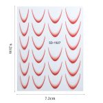 Linie Nail Art Aufkleber Selbstklebende Farbverlauf Farbe Französisch Maniküre Aufkleber DIY Nagel Tipps Abziehbilder, SD-1923, SD-1924, SD-1925, SD-1926, SD-1927, SD-1928, SD-1929, SD-1930, SD-1931, SD-1932, SD-1933, SD-1934 – Bild 4