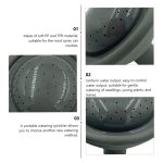 Landwirtschaftliche Kunststoff-Bewässerungssprinklerdüse Kleine Sprüh-Kindergarten-Gartengeräte, 9 x 6.5cm – Bild 4