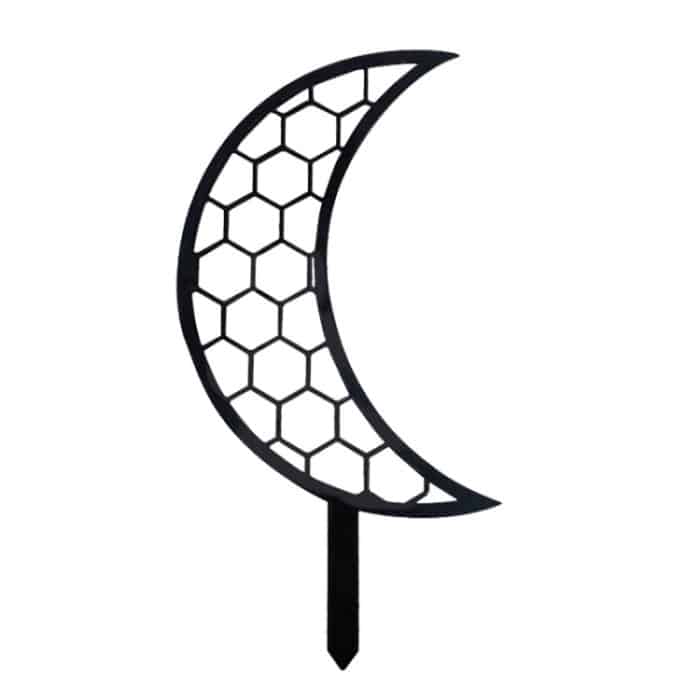 Kunststoff Mond Klettern Steht Balkon Topf Pflanze Transportieren Gartenarbeit Dekorative Blume Halter – Bild 1