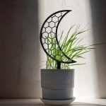 Kunststoff Mond Klettern Steht Balkon Topf Pflanze Transportieren Gartenarbeit Dekorative Blume Halter – Bild 5