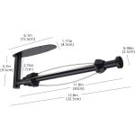 Küchen-Papierhandtuchhalter aus Edelstahl mit Dämpfungsschrank, kein Lochrollenpapier, Frischhaltefolienhalter, YS1 Round Black Silver Line, YS1 Square Black Silver Line, YS1 Round Silver, YS1 Square Silver, YL3 Round Black Silver Line... – Bild 9