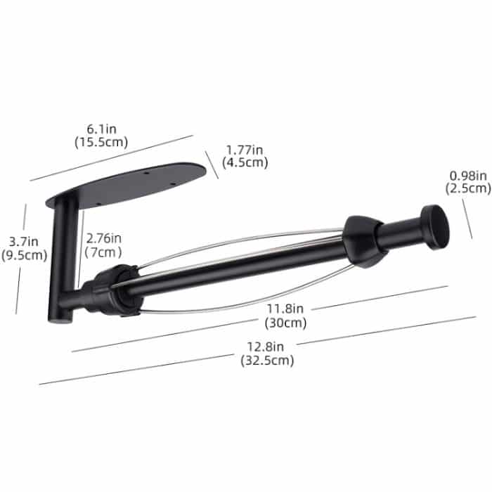 Küchen-Papierhandtuchhalter aus Edelstahl mit Dämpfungsschrank, kein Lochrollenpapier, Frischhaltefolienhalter, YS1 Round Black Silver Line, YS1 Square Black Silver Line, YS1 Round Silver, YS1 Square Silver, YL3 Round Black Silver Line... – Bild 9