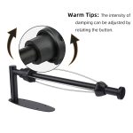 Küchen-Papierhandtuchhalter aus Edelstahl mit Dämpfungsschrank, kein Lochrollenpapier, Frischhaltefolienhalter, YS1 Round Black Silver Line, YS1 Square Black Silver Line, YS1 Round Silver, YS1 Square Silver, YL3 Round Black Silver Line... – Bild 3