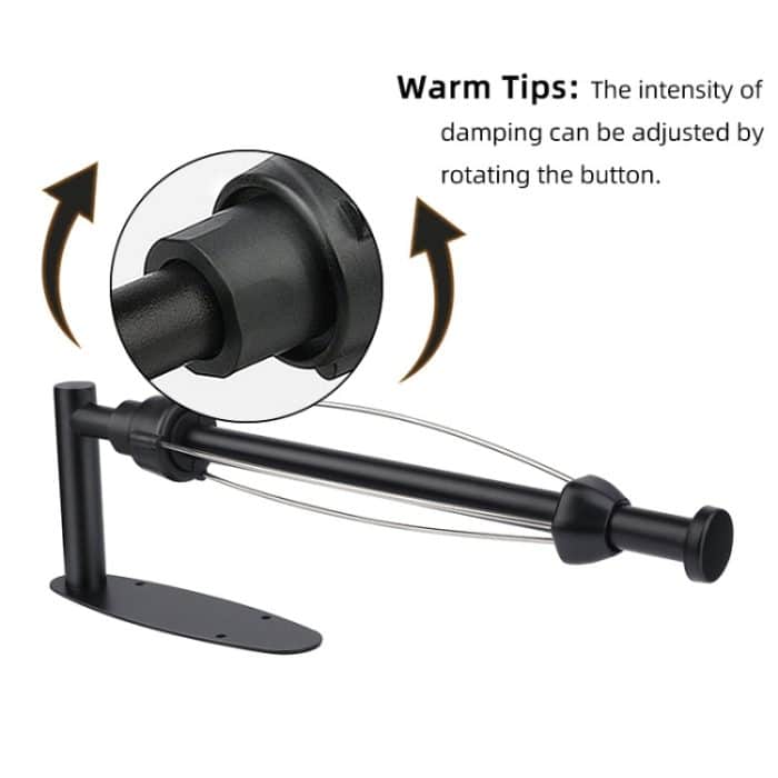 Küchen-Papierhandtuchhalter aus Edelstahl mit Dämpfungsschrank, kein Lochrollenpapier, Frischhaltefolienhalter, YS1 Round Black Silver Line, YS1 Square Black Silver Line, YS1 Round Silver, YS1 Square Silver, YL3 Round Black Silver Line... – Bild 3