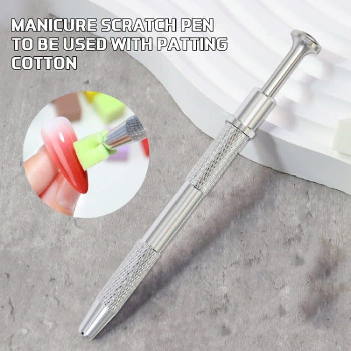 Nagel Schwamm Greifer Rutschfeste Maniküre Werkzeug Pat Gel Schwamm Greifer Stift, Sponge Grabbing Pen – Bild 4