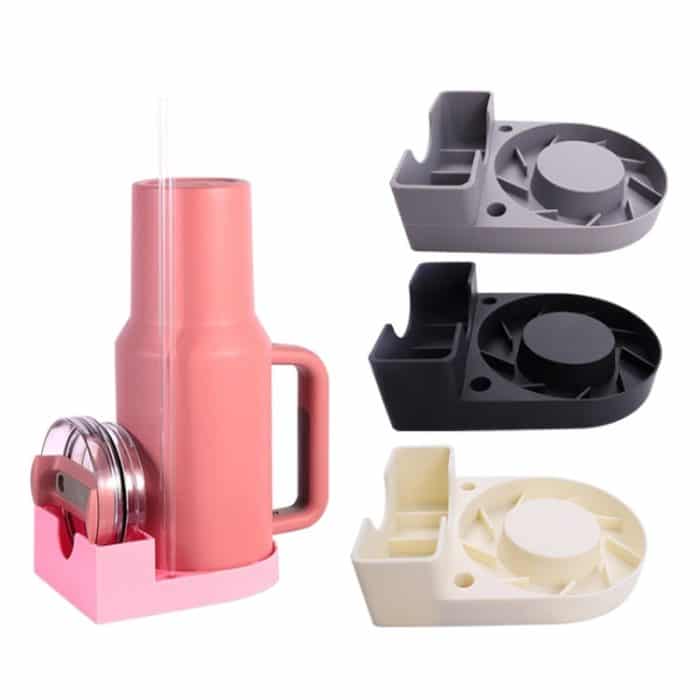 Für Stanley 40oz/30oz Tumbler Abtropfgestell mit Deckel und Strohhalmhalter – Bild 2