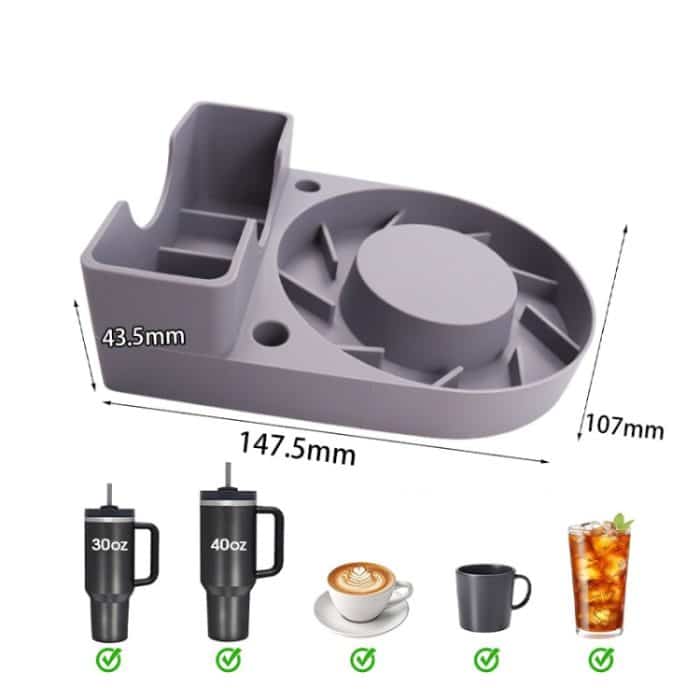 Für Stanley 40oz/30oz Tumbler Abtropfgestell mit Deckel und Strohhalmhalter – Bild 3