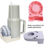 Für Stanley 40oz/30oz Tumbler Abtropfgestell mit Deckel und Strohhalmhalter – Bild 4