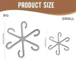 Pflanzenstamm-Stützhalterung, Garten-Gemüse-Pflanzenwurzel-Stammhalter, Small, Large – Bild 3