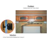 8 teile/satz RV Zubehör Seite-Montiert Türschloss Greifen Schrank Latch – Bild 5