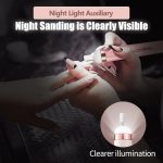 Mini-Nagelschleifer, Nagelentferner, tragbares elektrisches Nagelwerkzeug mit Licht – Bild 5