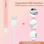 Mini-Nagelschleifer, Nagelentferner, tragbares elektrisches Nagelwerkzeug mit Licht – Bild 8