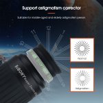 SVBONY SV230 1,25/2 Zoll Universal-Astronomie-Weitwinkel-Zoom-Okular 8-20 mm 57-72 Grad – Bild 4