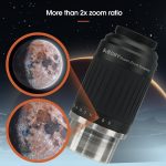 SVBONY SV230 1,25/2 Zoll Universal-Astronomie-Weitwinkel-Zoom-Okular 8-20 mm 57-72 Grad – Bild 7