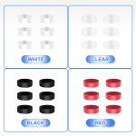 12 Paar Silikon-Joystick-Schutzhüllen für Steam Deck / PS4 / PS5 / Switch / Xbox – Bild 3
