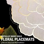 Hitzebeständige Wärmedämmunterlage für den Haushalt und die Küche mit Blumenmotiv, 38cm – Bild 7