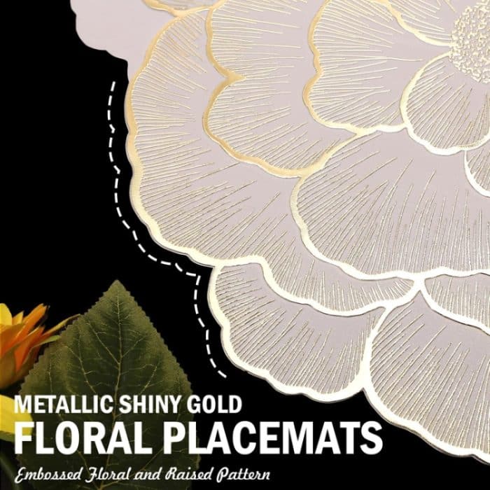 Hitzebeständige Wärmedämmunterlage für den Haushalt und die Küche mit Blumenmotiv, 38cm – Bild 7