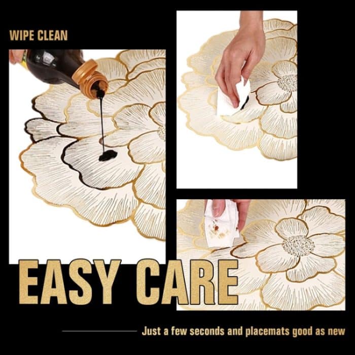 Hitzebeständige Wärmedämmunterlage für den Haushalt und die Küche mit Blumenmotiv, 38cm – Bild 8