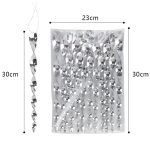 30cm Laser Vogelabwehr Spirale Wind Reflektierende Stick Obstgarten Balkon Garten Dekoration, 10pcs / Set, 12pcs / Set – Bild 3