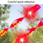 30cm Laser Vogelabwehr Spirale Wind Reflektierende Stick Obstgarten Balkon Garten Dekoration, 10pcs / Set, 12pcs / Set – Bild 4
