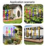 30cm Laser Vogelabwehr Spirale Wind Reflektierende Stick Obstgarten Balkon Garten Dekoration, 10pcs / Set, 12pcs / Set – Bild 8