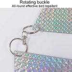 Balkon Laser Reflektierende Vogel Repeller Garten Dekoration Vogel Abweisend Band, Diamond Shape – Bild 5