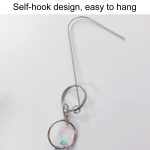 Balkon Laser Reflektierende Vogel Repeller Garten Dekoration Vogel Abweisend Band, Diamond Shape – Bild 7