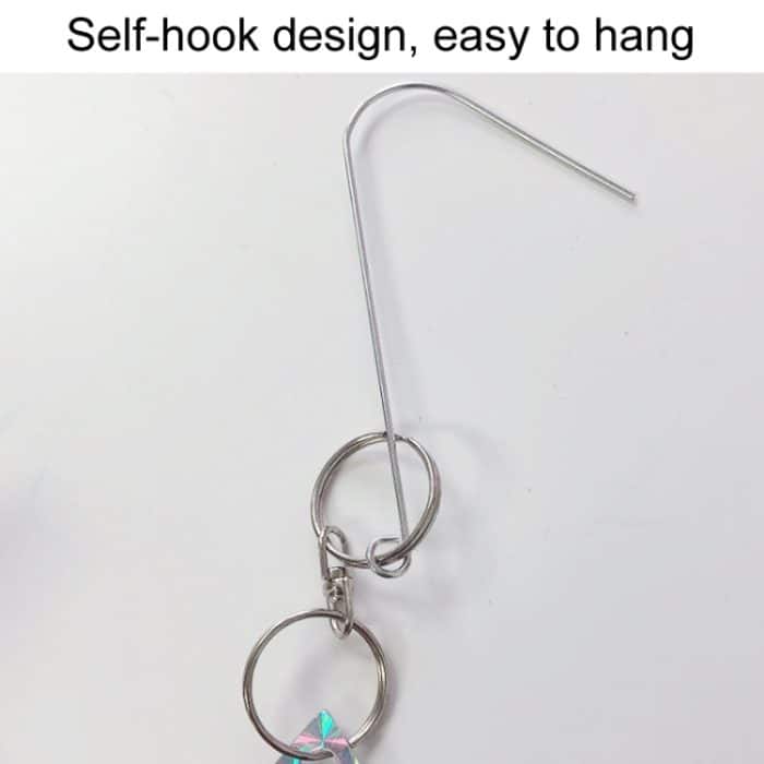 Balkon Laser Reflektierende Vogel Repeller Garten Dekoration Vogel Abweisend Band, Diamond Shape – Bild 7