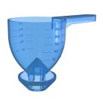 Praktischer Messlöffel, überlaufsicherer Trichter, multifunktionaler Wasserflaschenlöffel