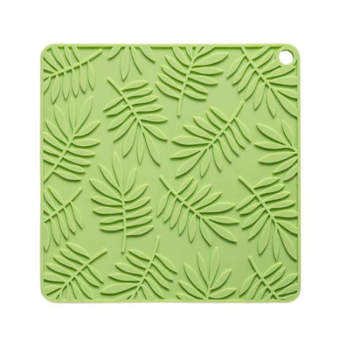 Wärmeisolierende Silikonmatte für den Haushalt, quadratisch, für die Küche, hochtemperaturbeständig, zum Backen, Tischset, 9.5cm, 17cm – Bild 1