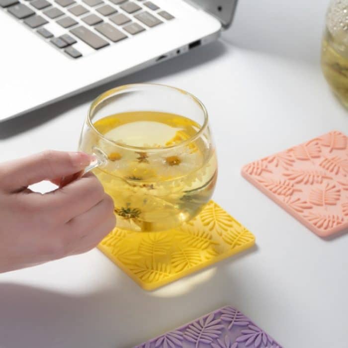 Wärmeisolierende Silikonmatte für den Haushalt, quadratisch, für die Küche, hochtemperaturbeständig, zum Backen, Tischset, 9.5cm, 17cm – Bild 10