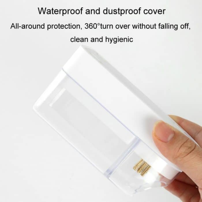 30 Löcher Nail Art Bohrer Aufbewahrungsbox staubdichtes Display Rack mit Reinigungsbürste – Bild 6