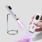 Mini UV-Nagellampe mit Ständer, Hand-Schnellhärtungslampe mit Silikon-Stampfer-Nageltrockner – Bild 2