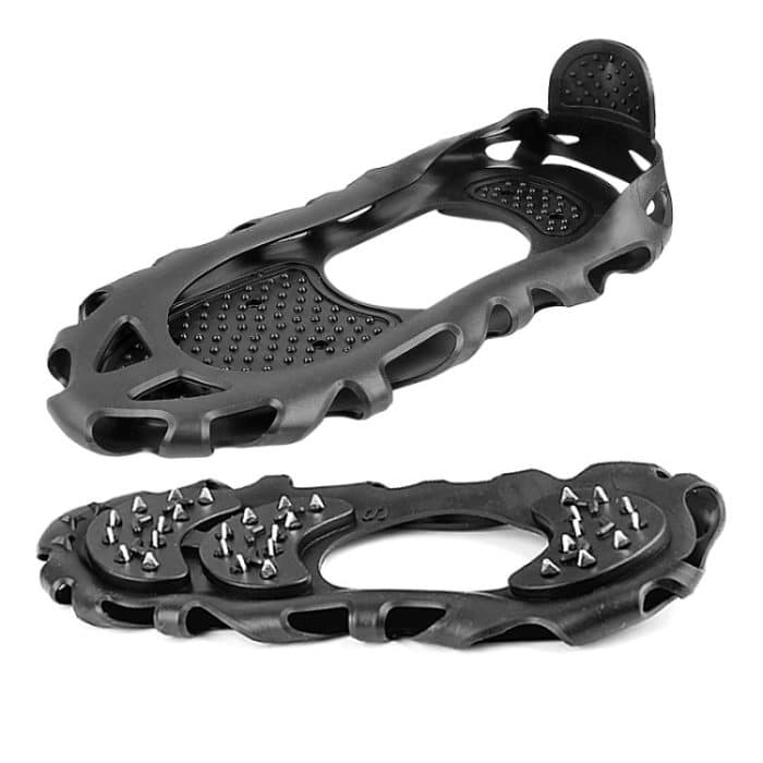 TBD0605287601A.jpg 30-Punkt-Stollen Steigeisen Spikes zum Gehen, Joggen, Wandern, Bergsteigen Eis Schnee Griffe, S, M, L, XL – Bild 1