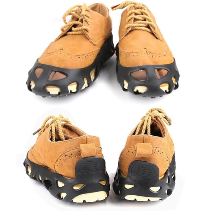 30-Punkt-Stollen Steigeisen Spikes zum Gehen, Joggen, Wandern, Bergsteigen Eis Schnee Griffe, S, M, L, XL – Bild 8