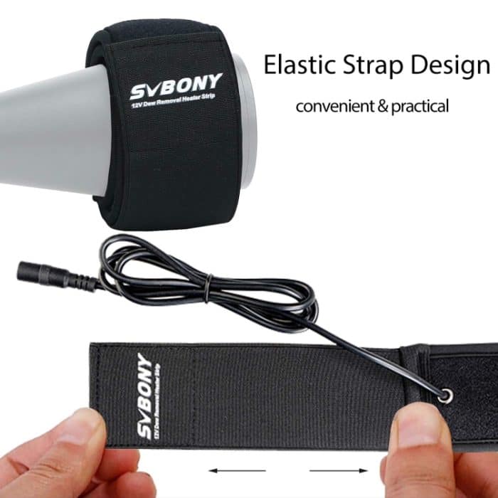 SVBONY SV192 Objektiv-Antibeschlagstreifen, 560 mm, Heizstreifen, drei Stufen, Temperatur einstellbar – Bild 6