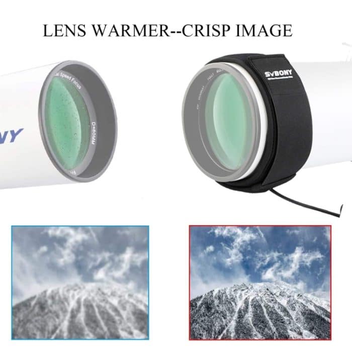 SVBONY SV192 Objektiv-Antibeschlagstreifen, 560 mm, Heizstreifen, drei Stufen, Temperatur einstellbar – Bild 7