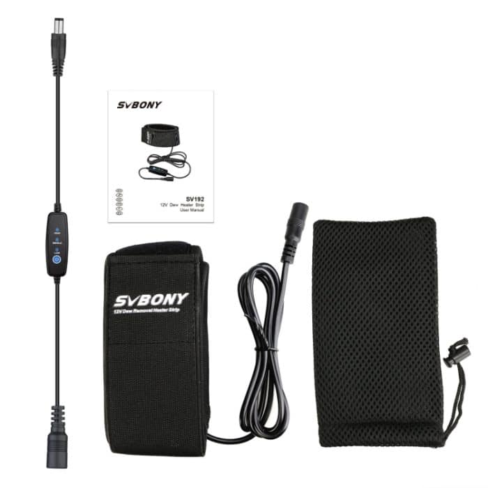 SVBONY SV192 Objektiv-Antibeschlagstreifen, 560 mm, Heizstreifen, drei Stufen, Temperatur einstellbar – Bild 8