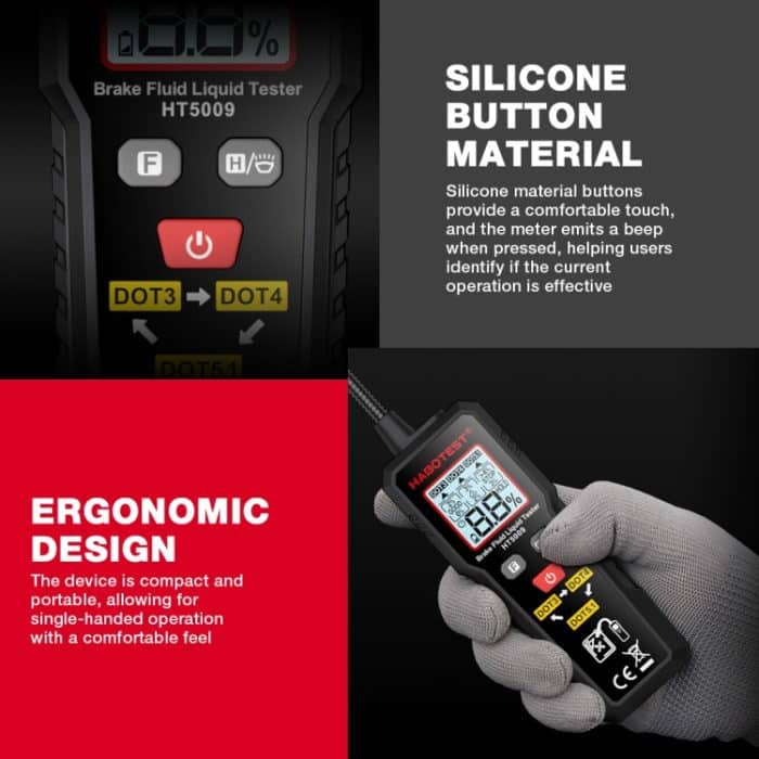 HABOTEST Feuchtigkeitstester für Bremsflüssigkeiten von Autos und Motorrädern – Bild 11