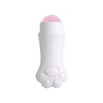 Natürliches Rosenquarz-Gesichtsöl-Absorptionsroller aus Vulkangestein, Gesichtshautreparatur-Reinigungsmassagegerät