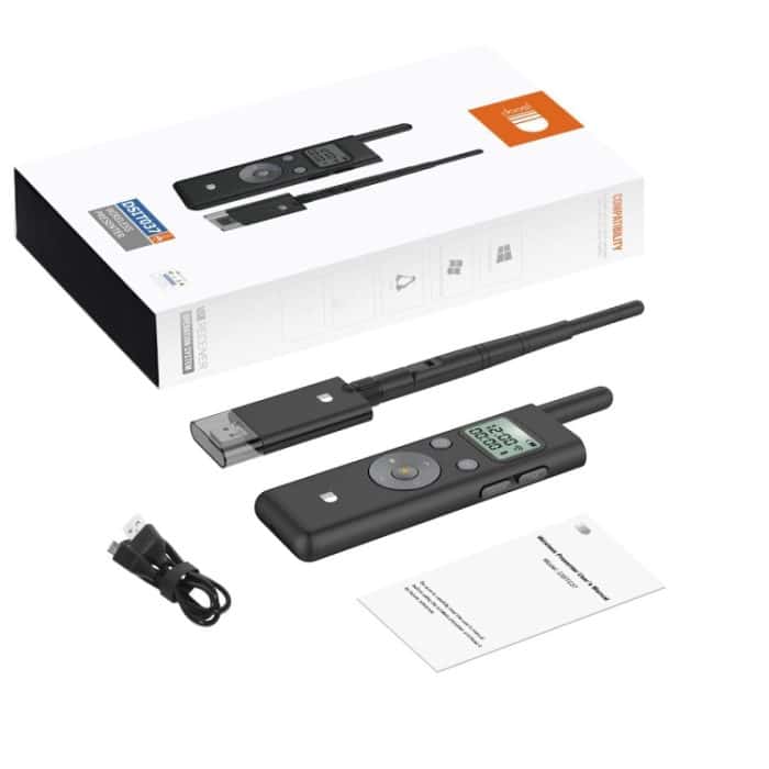 Doosl DSIT037 Seitenwender mit Laserfernbedienung, 300 m Reichweite, grünes Licht – Bild 10