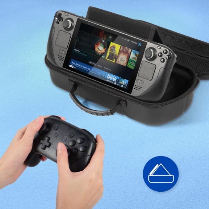 STARTRC GAMES Palm Universal Crossbody Schultertasche Handheld Aufbewahrungstasche, Universal PU Bag – Bild 4