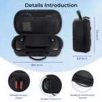 STARTRC GAMES Palm Universal Crossbody Schultertasche Handheld Aufbewahrungstasche, Universal PU Bag – Bild 5