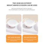 CH-705 2-in-1 Multifunktions-Nagelschleifer mit Licht Kinder-Einklemmschutz-Nagelknipser – Bild 4